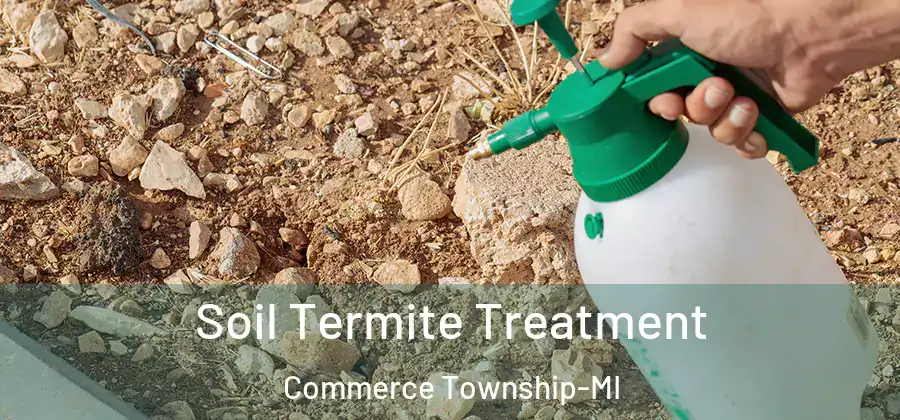  Soil Termite Treatment Commerce Township-MI