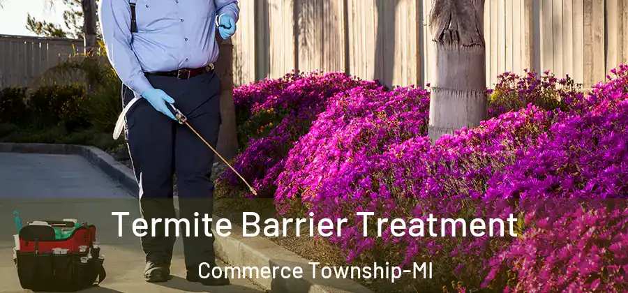  Termite Barrier Treatment Commerce Township-MI